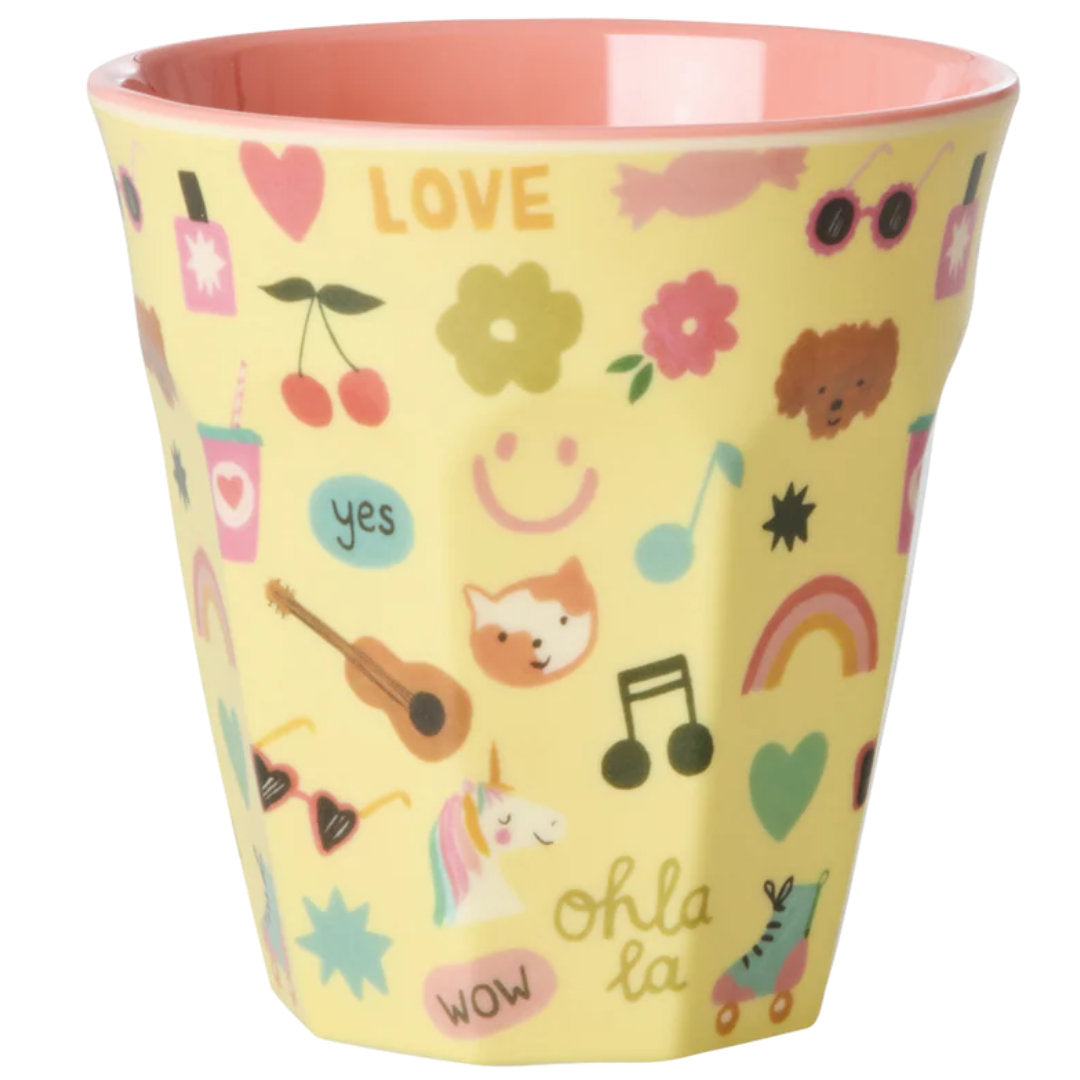 rice kinderbeker - unicorn love - 250 ml | MELCU-UNILO 