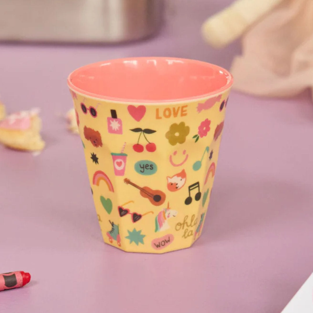 rice kinderbeker - unicorn love - 250 ml | MELCU-UNILO | 2