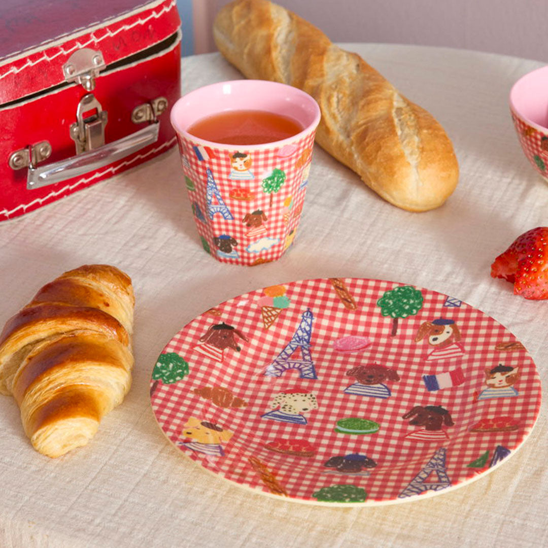 rice kinderbord - red kids in paris | MESPL-PARISR |2