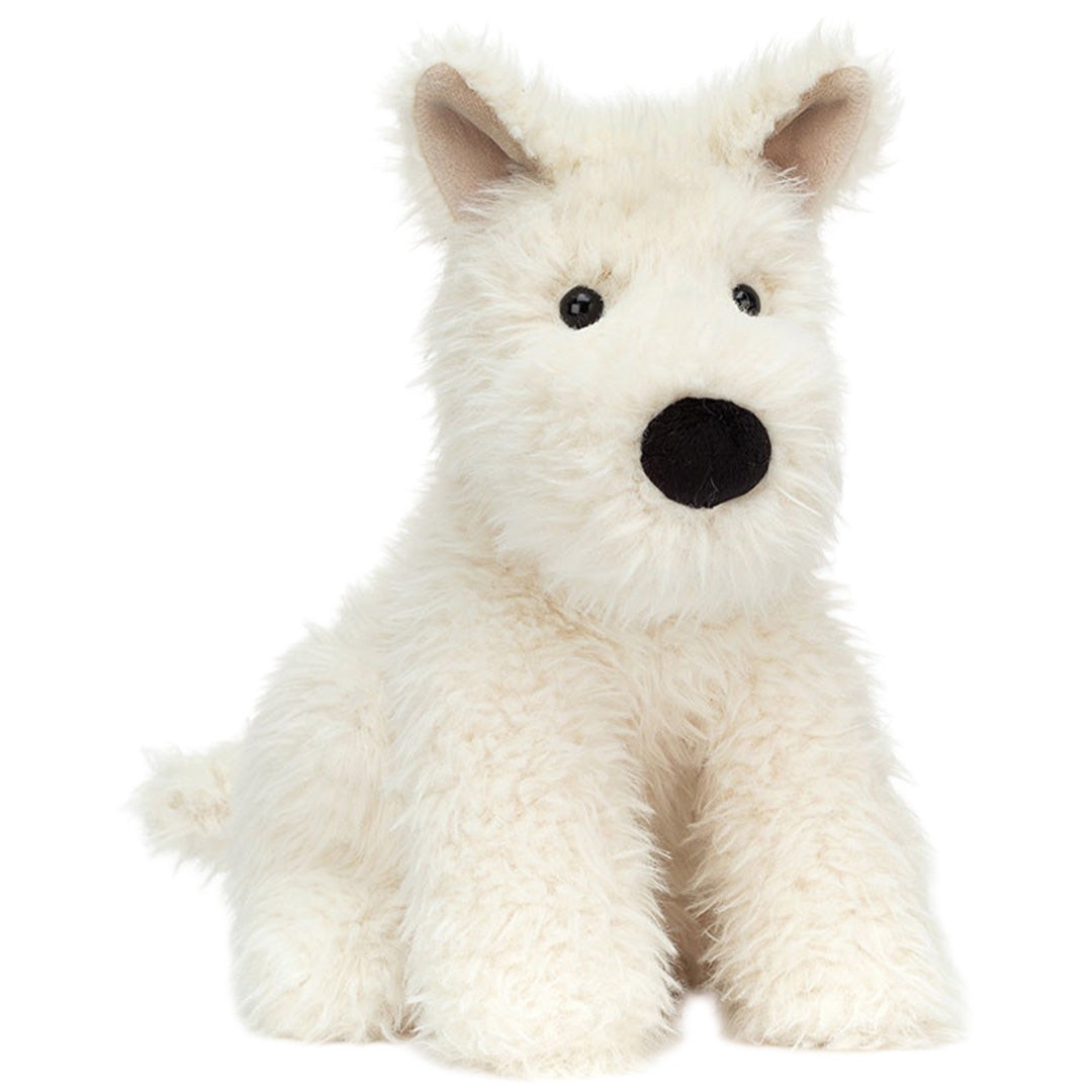 jellycat knuffelhond munro scottie dog - 25 cm | MUN3SD | 