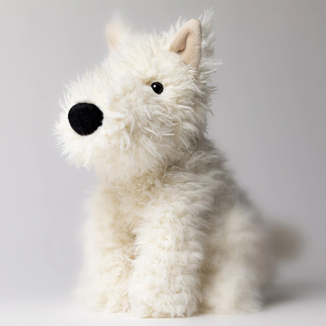 jellycat knuffelhond munro scottie dog - 25 cm | MUN3SD | 2