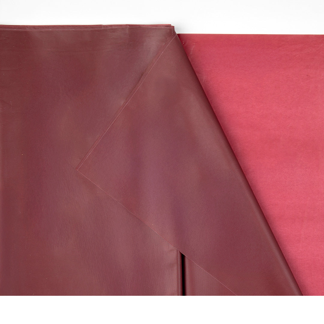 partydeco tafelkleed donkerrood - 137x183 cm