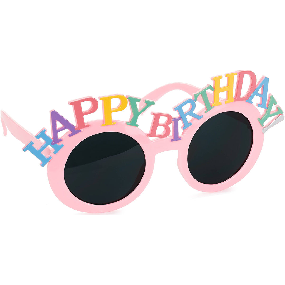partydeco bril happy birthday - 18.5x7.5 cm | OKR36 | 1