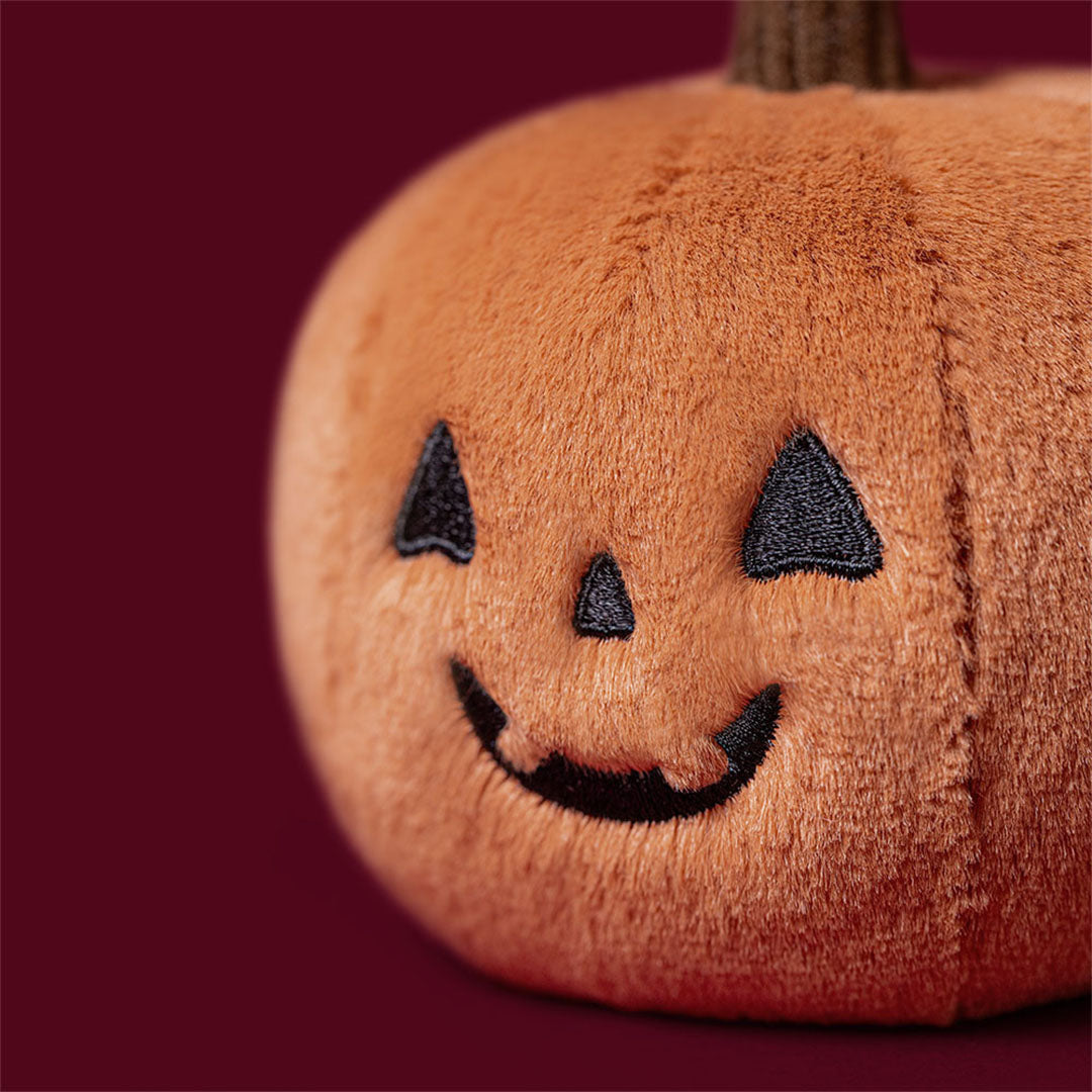 jellycat knuffelpompoen jack o lantern ooky - 12 cm | OOK3JOL | 2