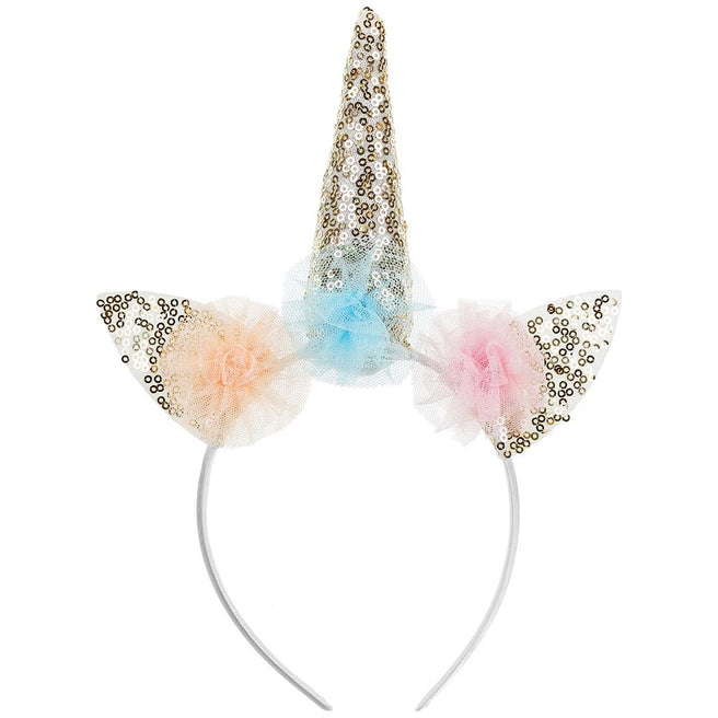 partydeco diadeem eenhoorn | OP21 | 1