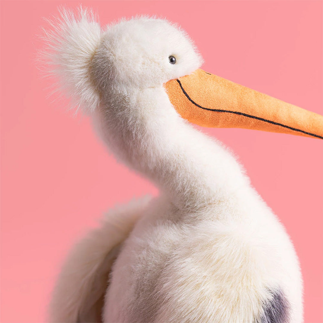 jellycat knuffelvogel keli pelican - 34 cm | PEL2CAN | 2