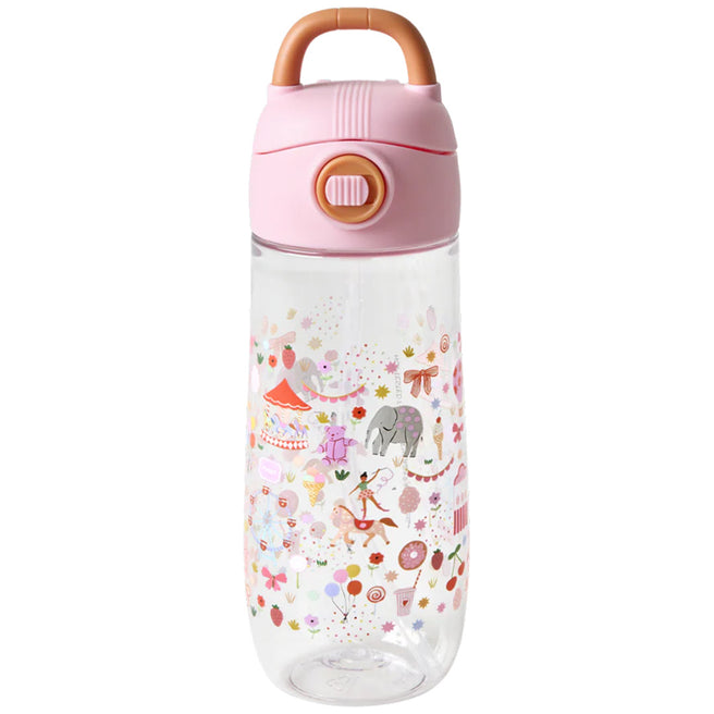 rice drinkfles fun fair - roze - 550 ml |  PLBOT-FUFAI | 