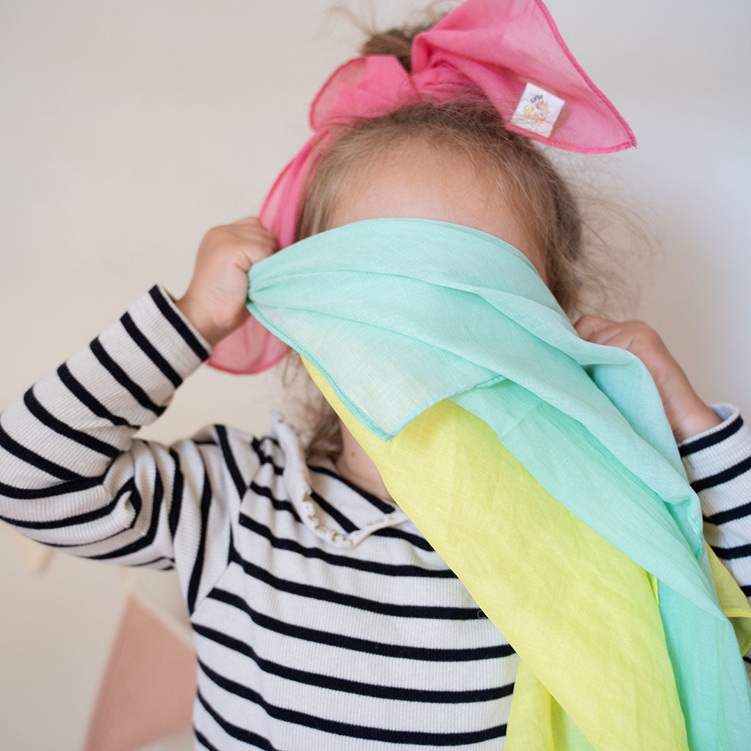 pit and play speeldoek pastel - mint - 75x75 cm | 6154123843885 | 2