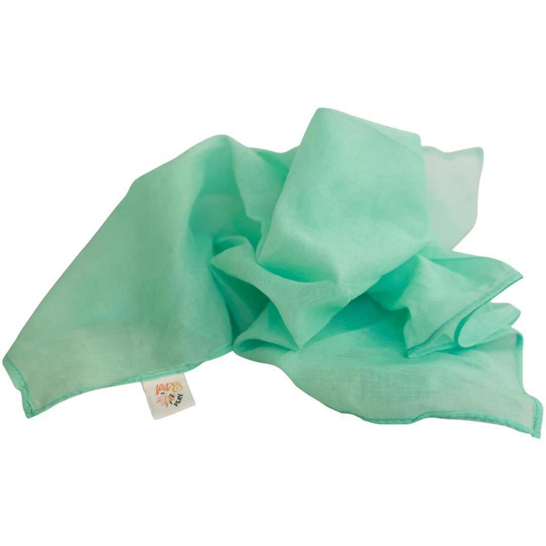 pit and play speeldoek pastel - mint - 75x75 cm | 6154123843885 | 1