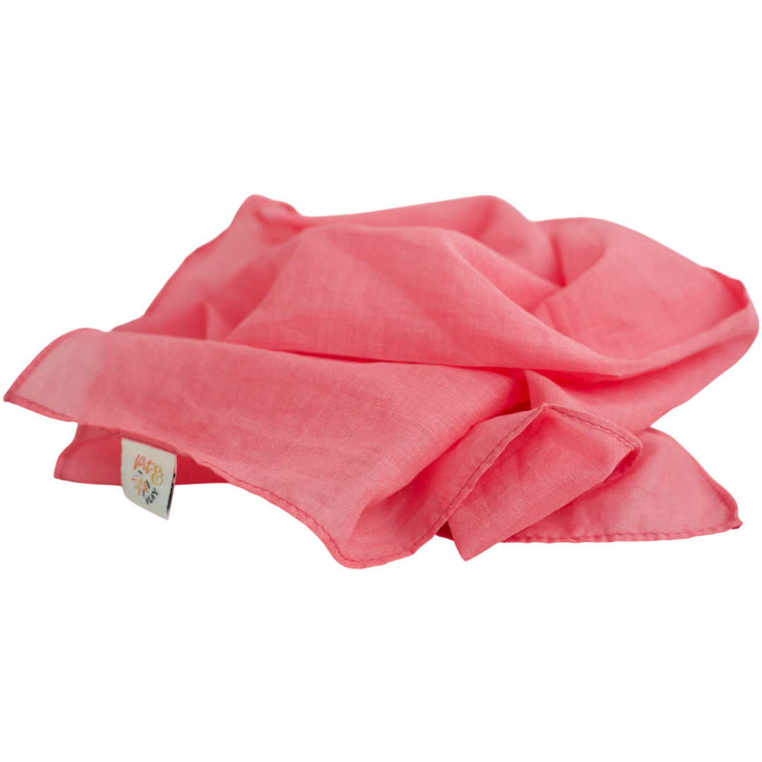 pit and play speeldoek pastel - roze - 75x75 cm | 6154125072030 | 1