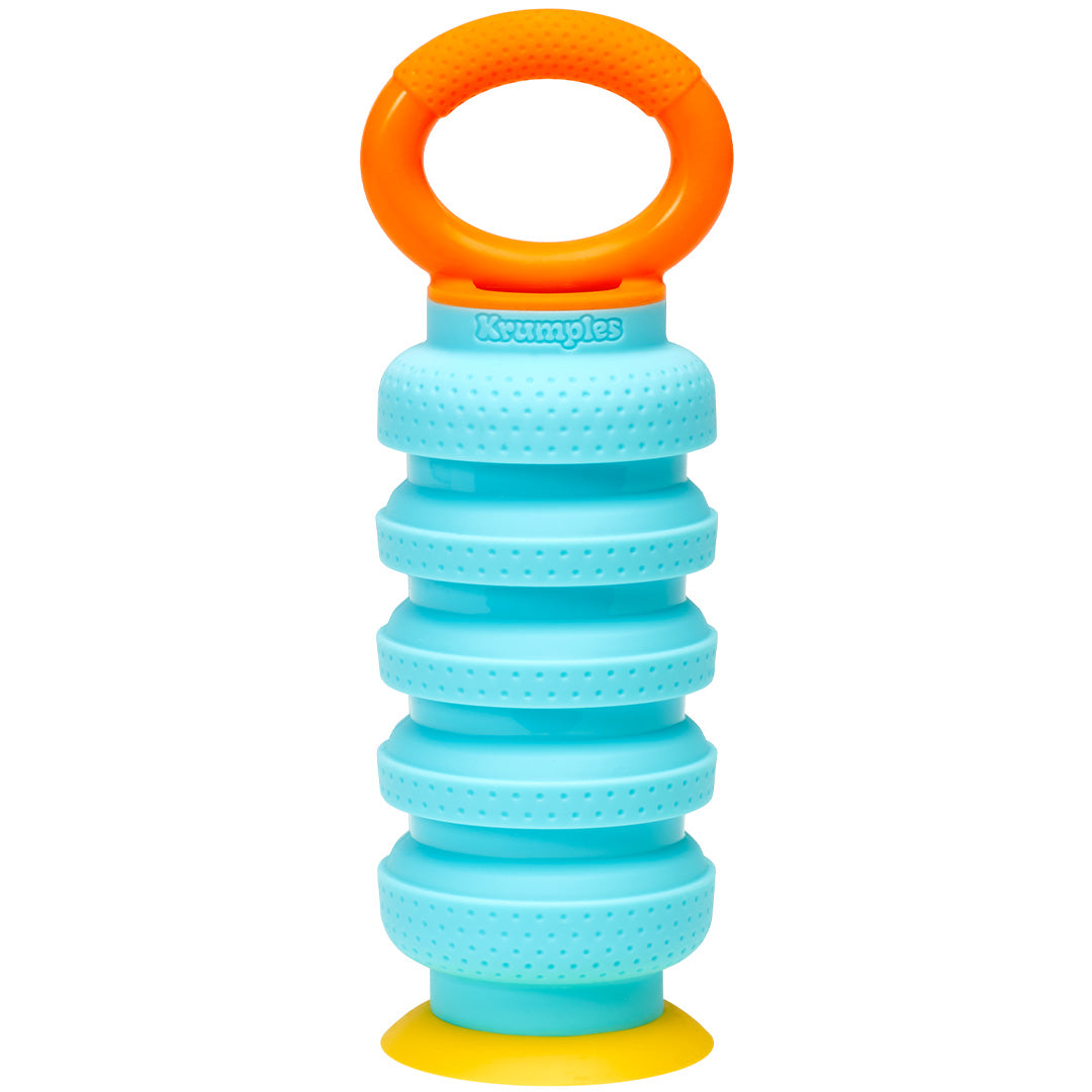 quut sensorische speeltje krumples plungy - vintage blue | QTK005 | 1