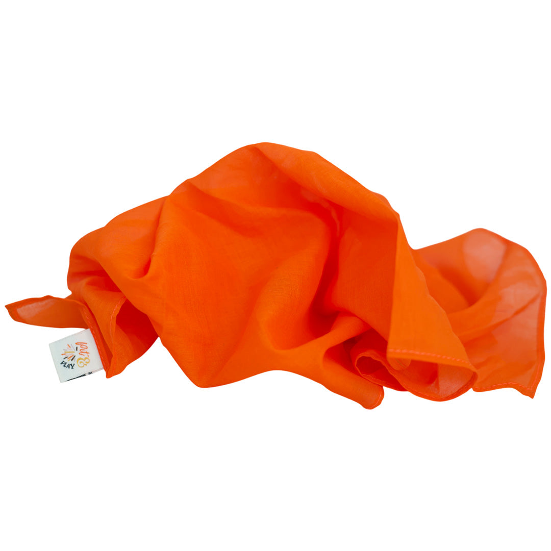 pit and play speeldoek regenboog - oranje - 75x75 cm | 6154121166153 | 3