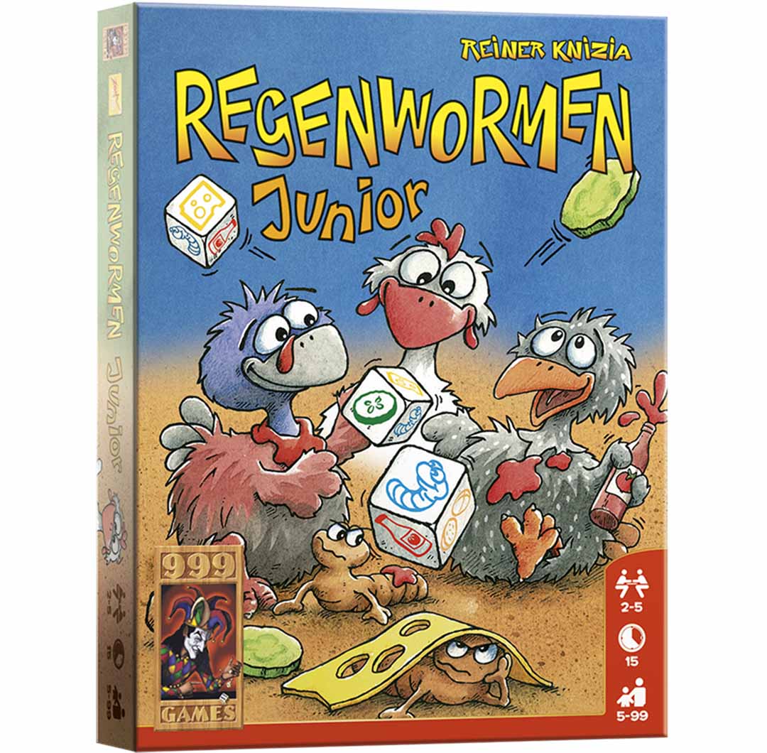 999 games regenwormen junior | 999-RGW07 | 0