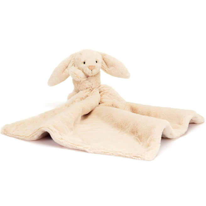 SO4WIL | jellycat knuffeldoek bashful konijn luxe - beige - 34 cm | 2