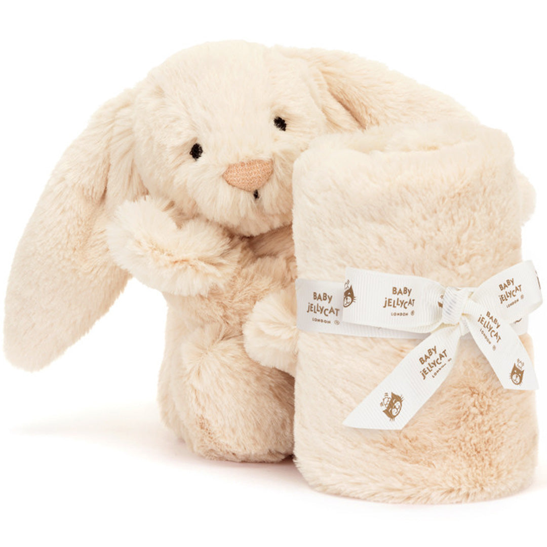 SO4WIL | jellycat knuffeldoek bashful konijn luxe - beige - 34 cm | 4
