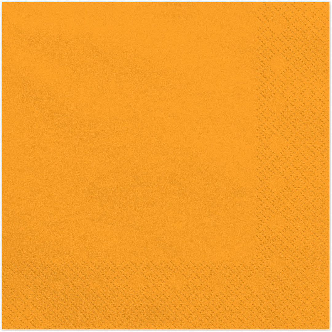 partydeco servetten oranje - 20st | SP33-109-005J | 1