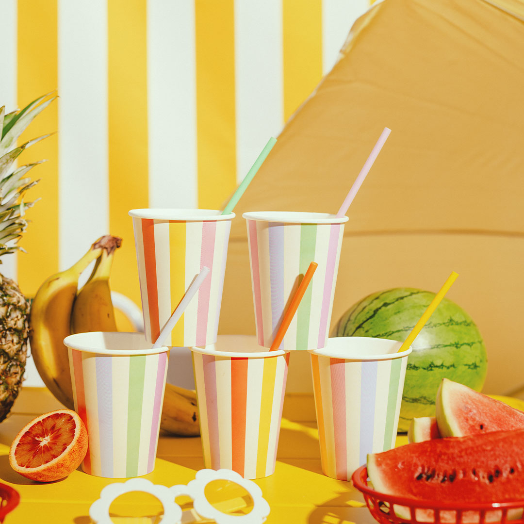 partydeco rietjes - 30st