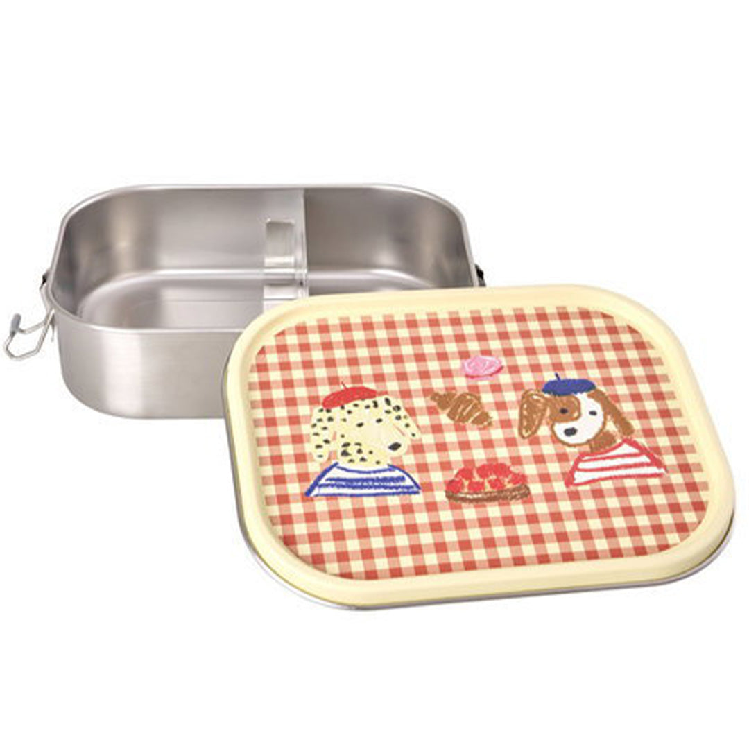 rice rvs broodtrommel kids in paris - red - 1400 ml | STLUN-LPARIS | 