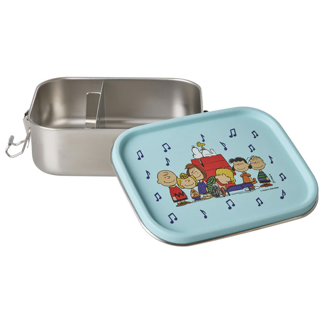 rice rvs broodtrommel snoopy - blauw - klein