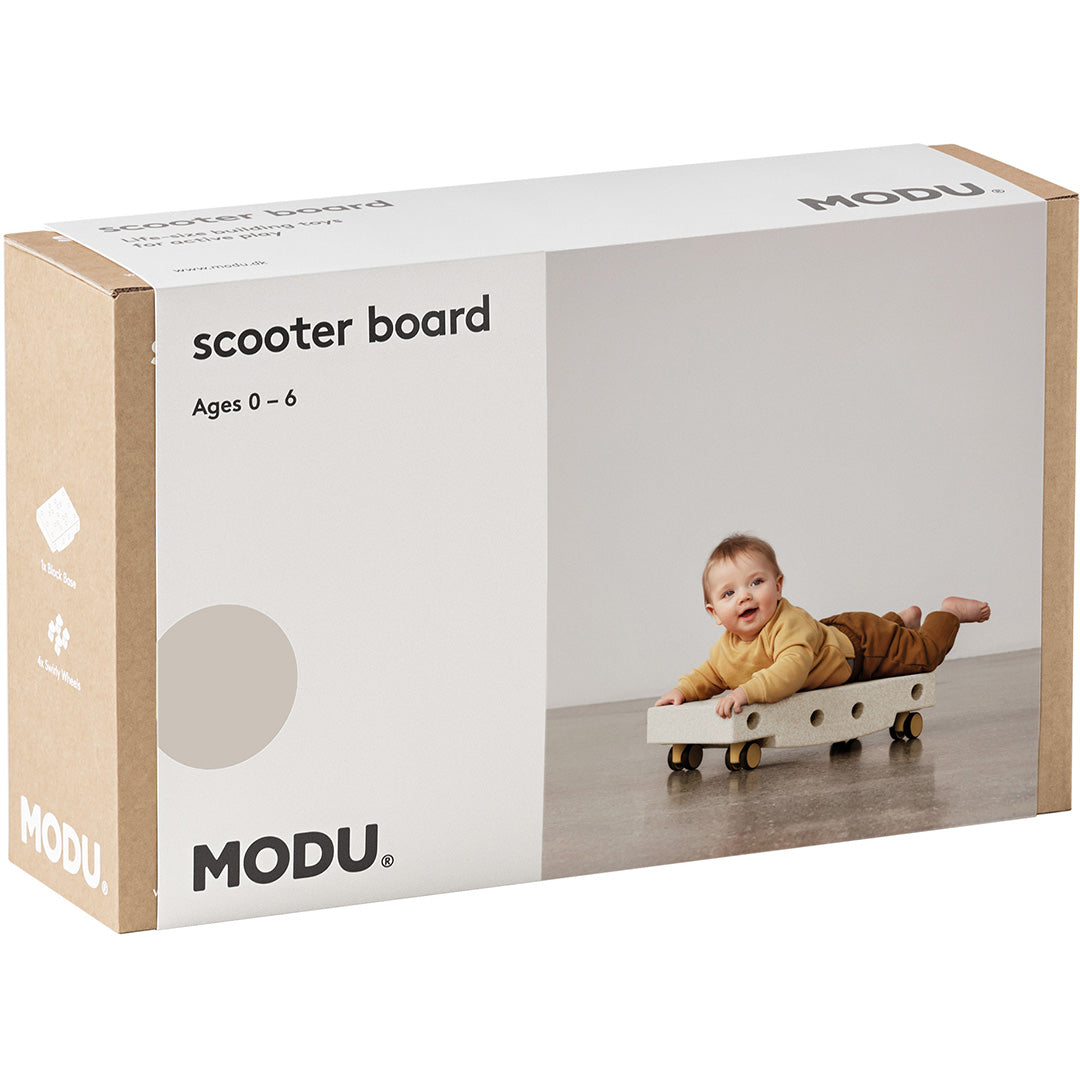 modu speelplank scooter board - sand grey | M-ACT-SCO-SG-HY | 