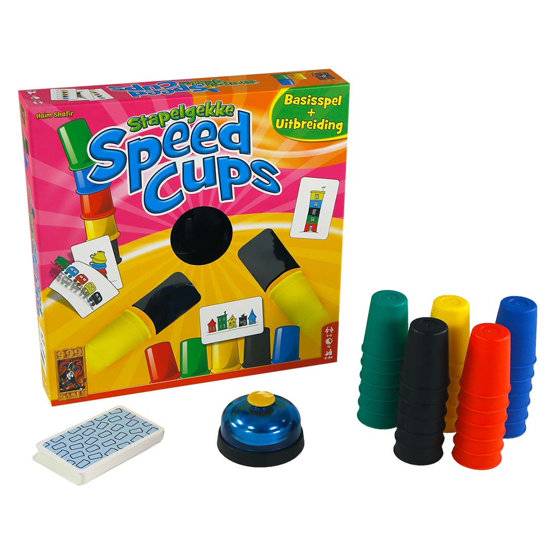999 games stapelgekke speed cups 6 spelers | 999-CRA10 | 4