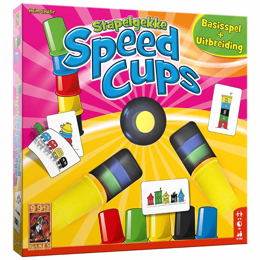 999 games stapelgekke speed cups 6 spelers | 999-CRA10 | 0
