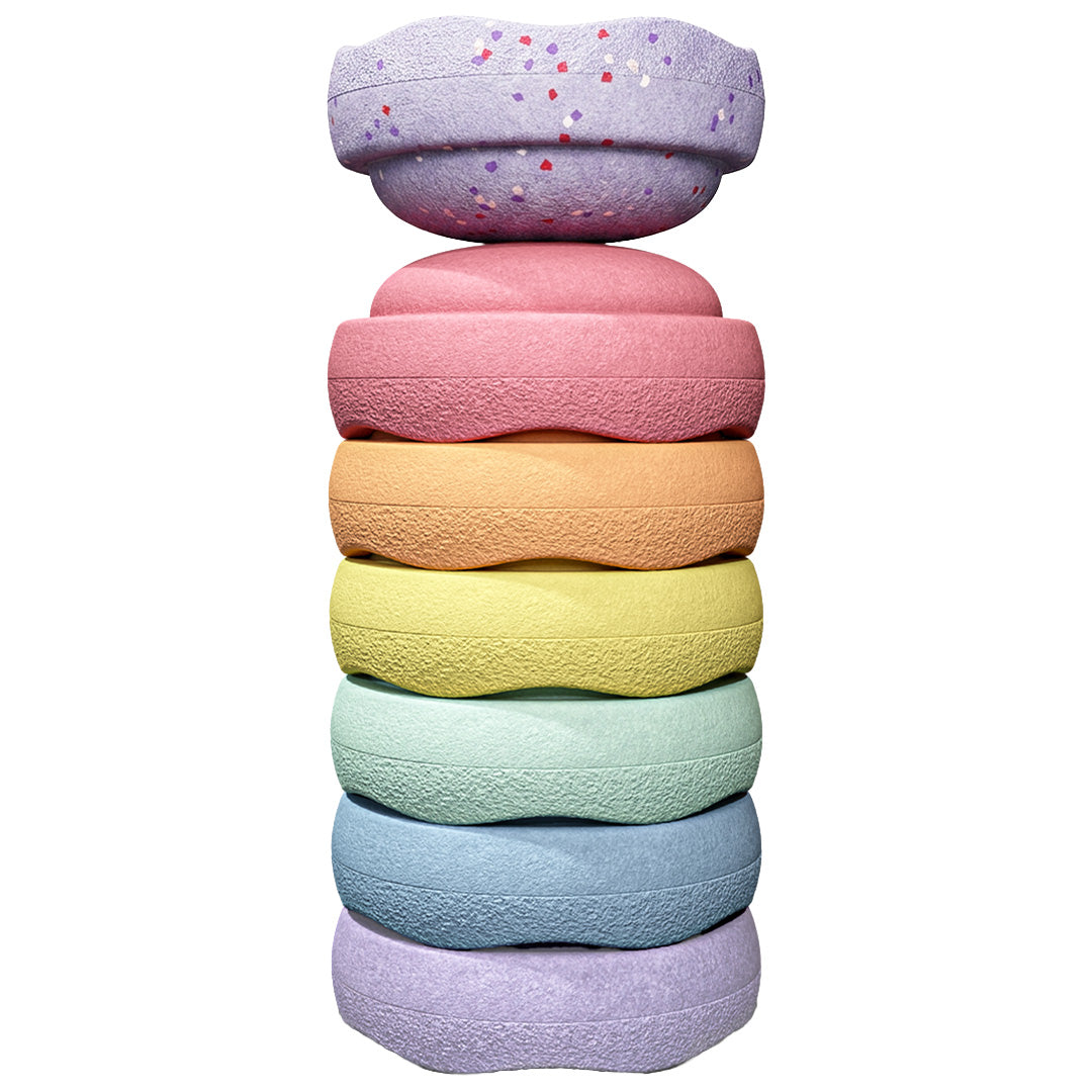 stapelstein mini winter special - pastel - 7st | 161634 