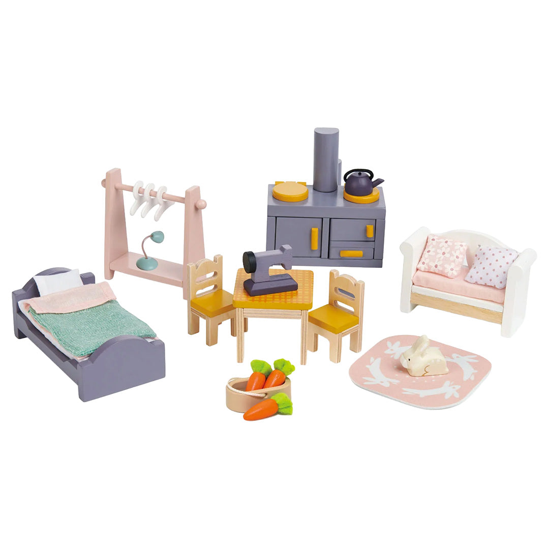 tender leaf toys poppenhuis cottontail cottage | 4608123 | 5