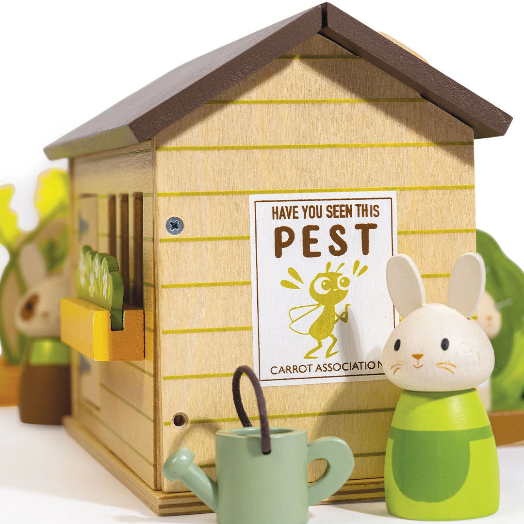 tender leaf toys speelset - konijnen moestuin  | 4608376 | 5