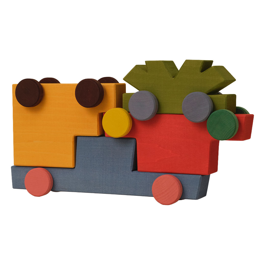 toyto stapelauto's quartet vehicle - 4st | TOY501 | 6