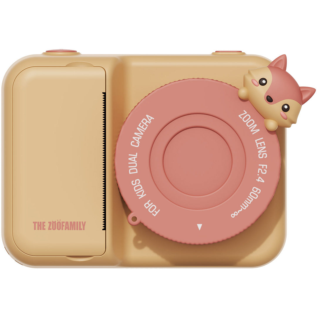 the zoofamily kindercamera met thermische printer zoo print - vos | TZFP2fox | 0