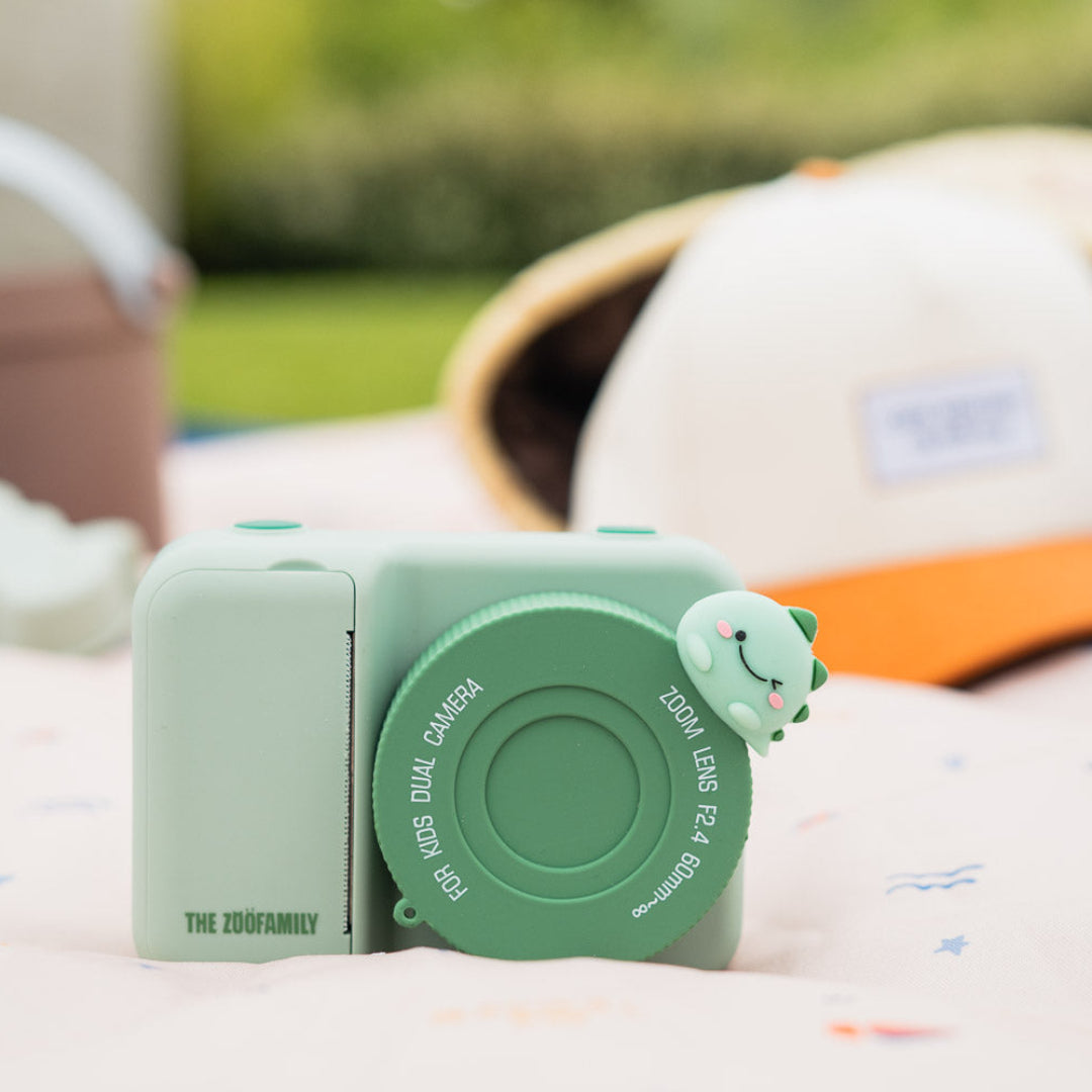 the zoofamily kindercamera met thermische printer zoo print - dino | TZFP2dinogreen | 5