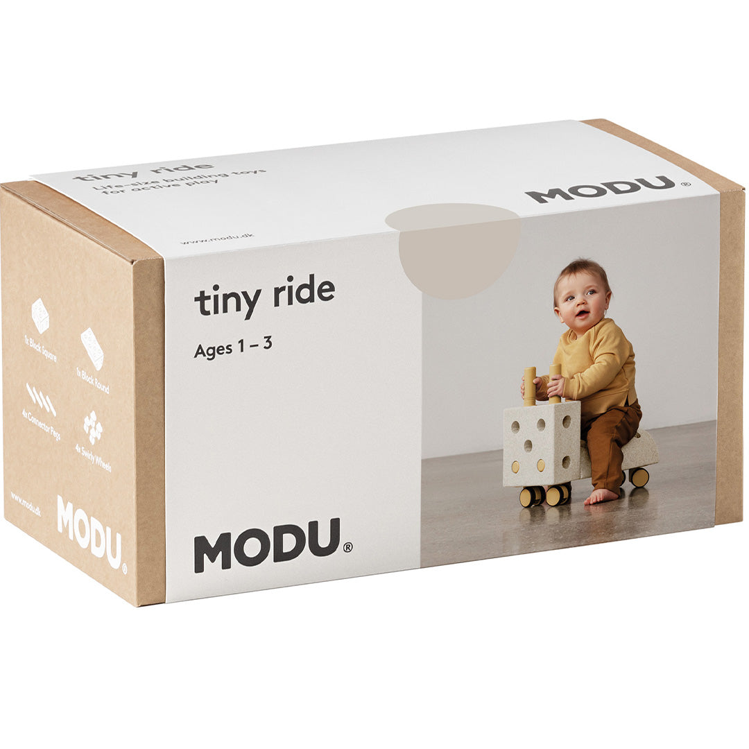 modu loopwagen tiny ride - sandy grey - 10st | M-ACT-TIN-SG-HY | 
