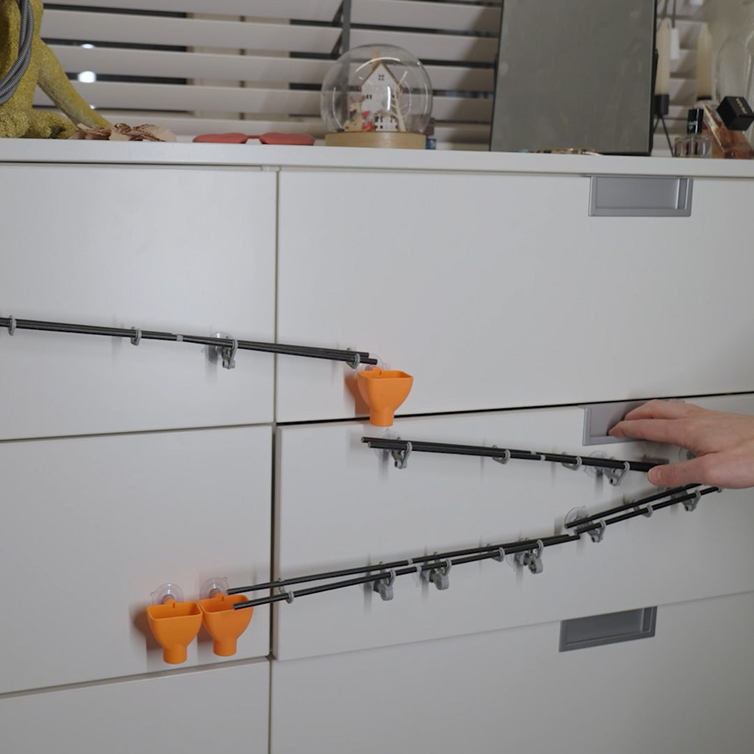 marblelous knikkerbaanelement funnels - 8st