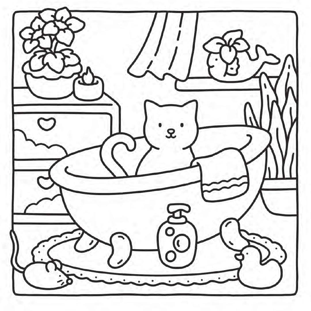 harpercollins holland cat moments – een cute en cozy kleurboek | 1402137 | 2