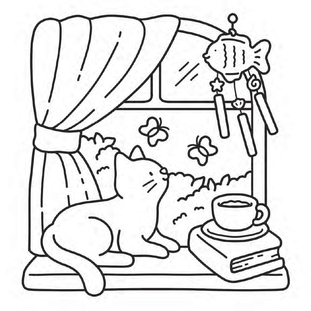 harpercollins holland cat moments – een cute en cozy kleurboek | 1402137 | 3