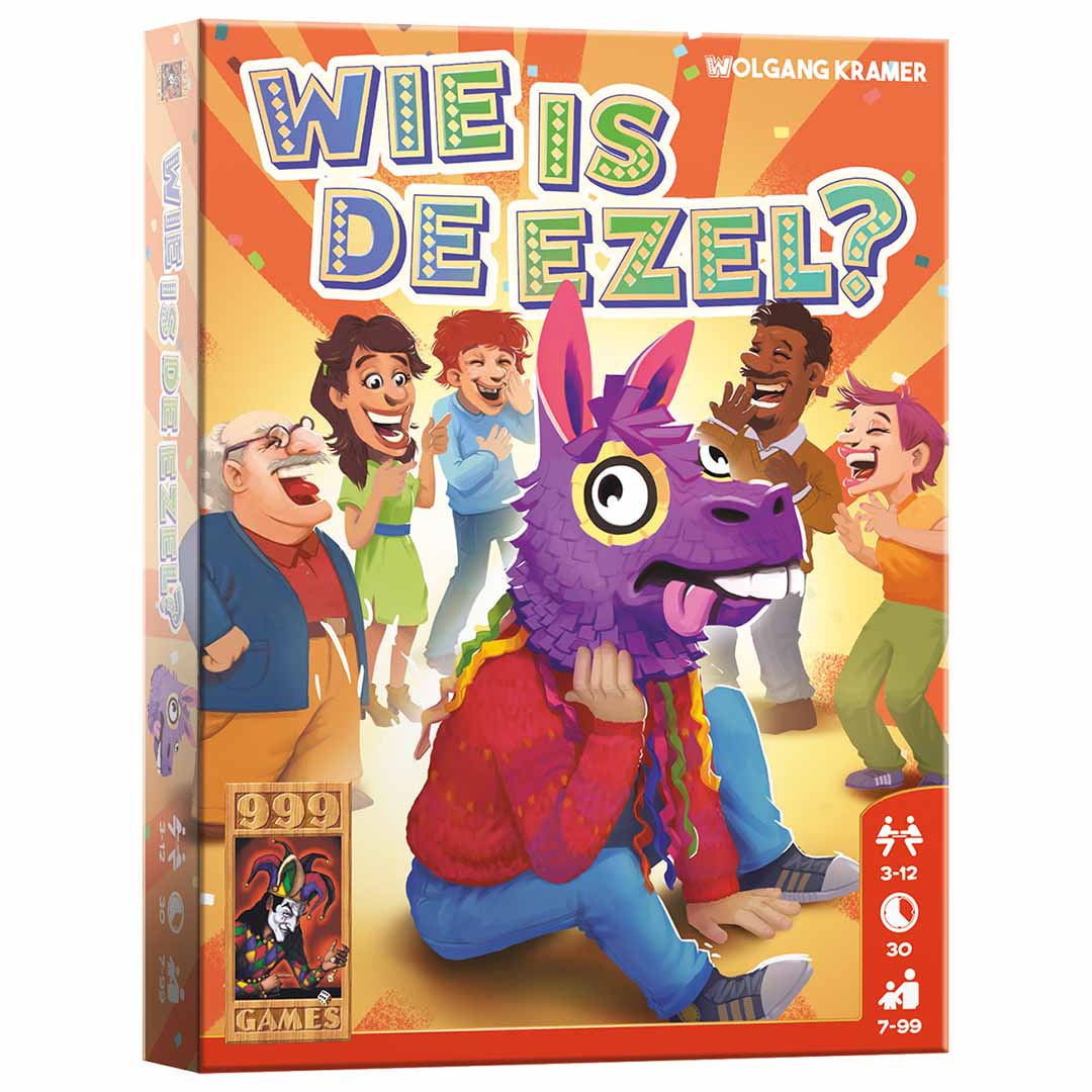 999 games wie is de ezel | 999-WIE01| 0
