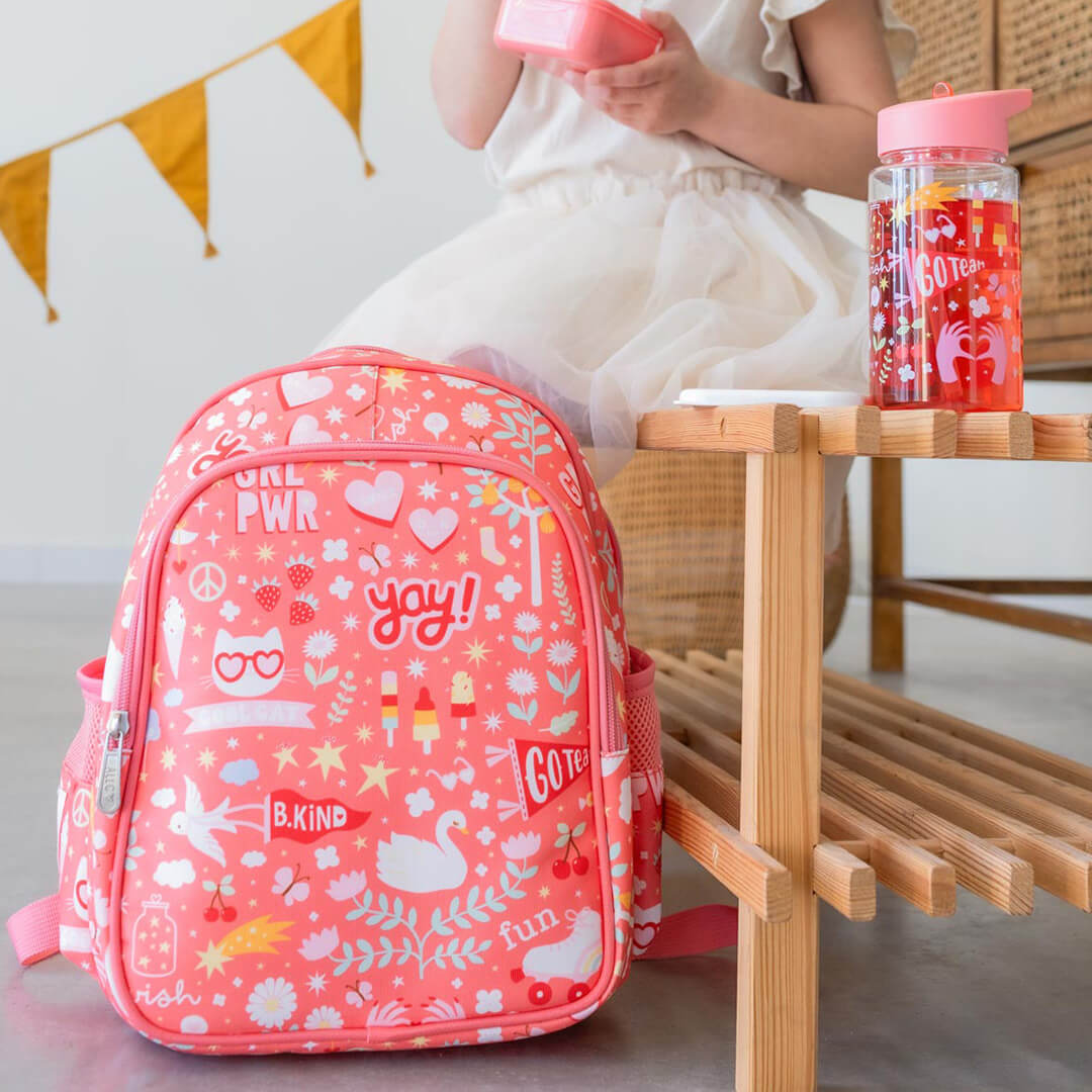 a little lovely company drinkfles met rietje - fun - 450 ml | DBFUCO88 | 4