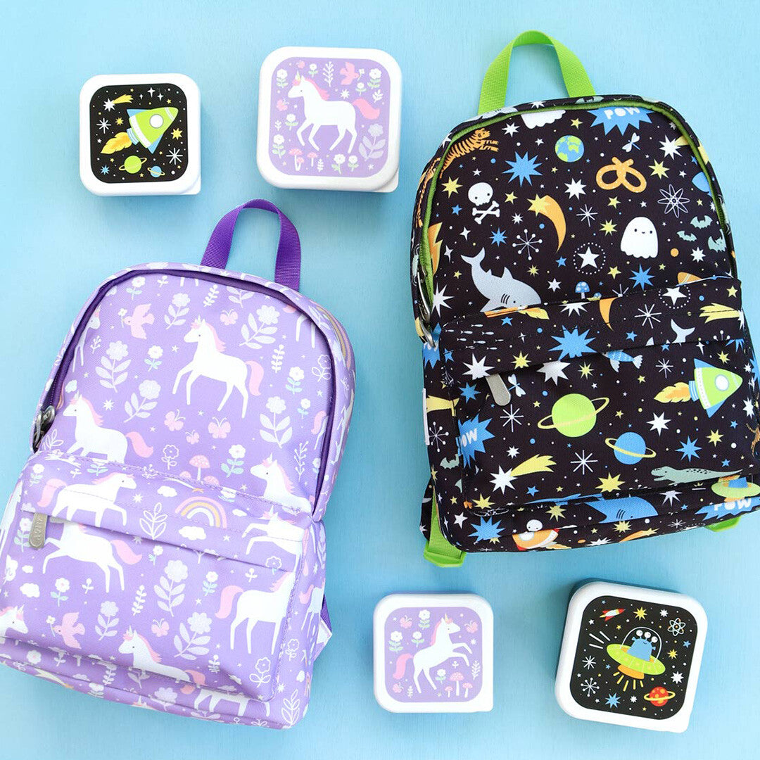 a little lovely company kleuterrugzak galaxy - 30 cm | BPGABL78 | 5