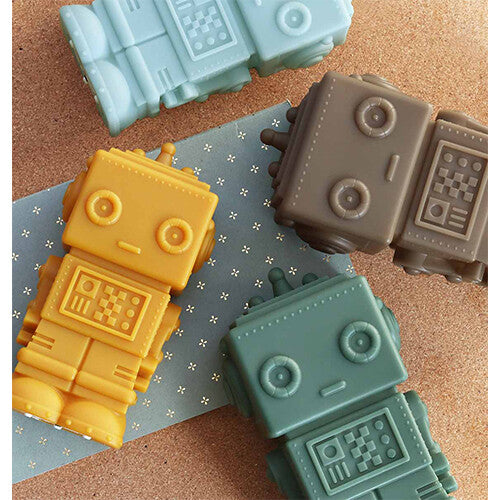 a little lovely company led nachtlampje robot - goud | LLCRGR62 | 3