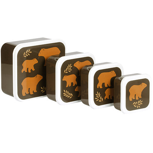 a little lovely company lunchbox set - bears - 4st | SBSEBE43 | 1