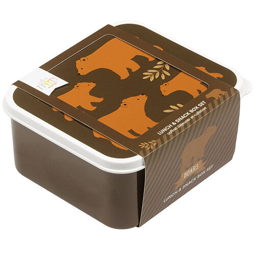 a little lovely company lunchbox set - bears - 4st | SBSEBE43 | 3