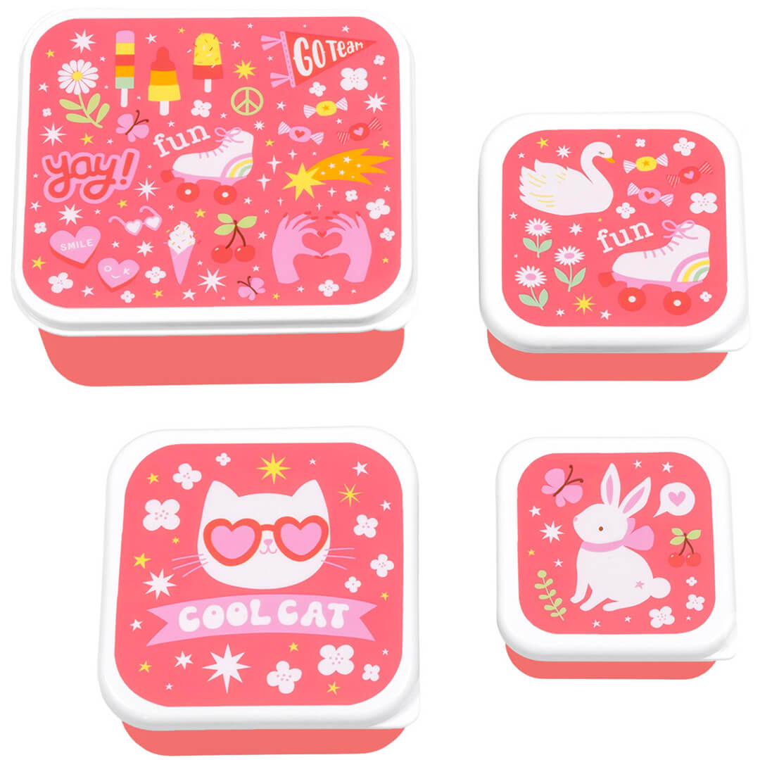a little lovely company lunchbox set - fun - 4st | SBSEFU75 | 1