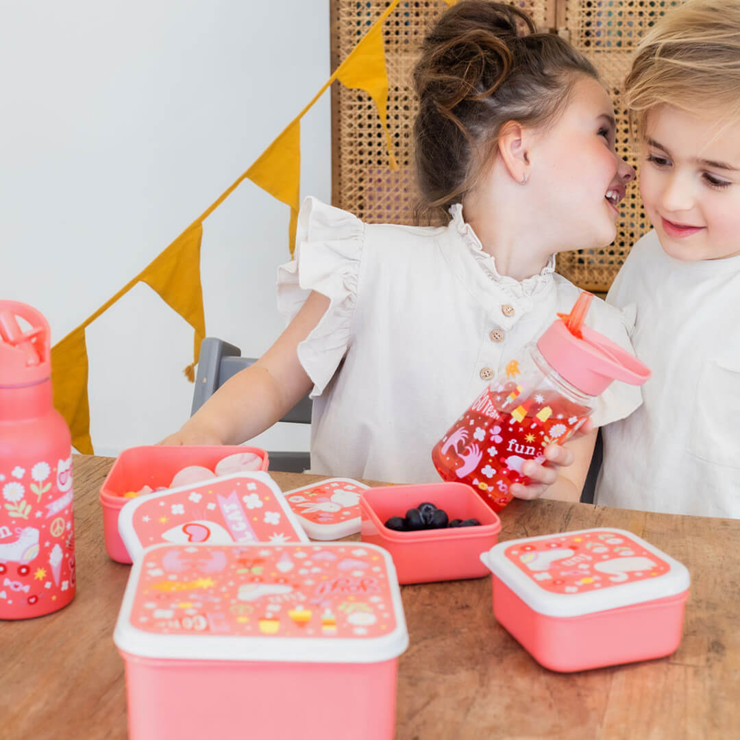 a little lovely company lunchbox set - fun - 4st | SBSEFU75 | 3