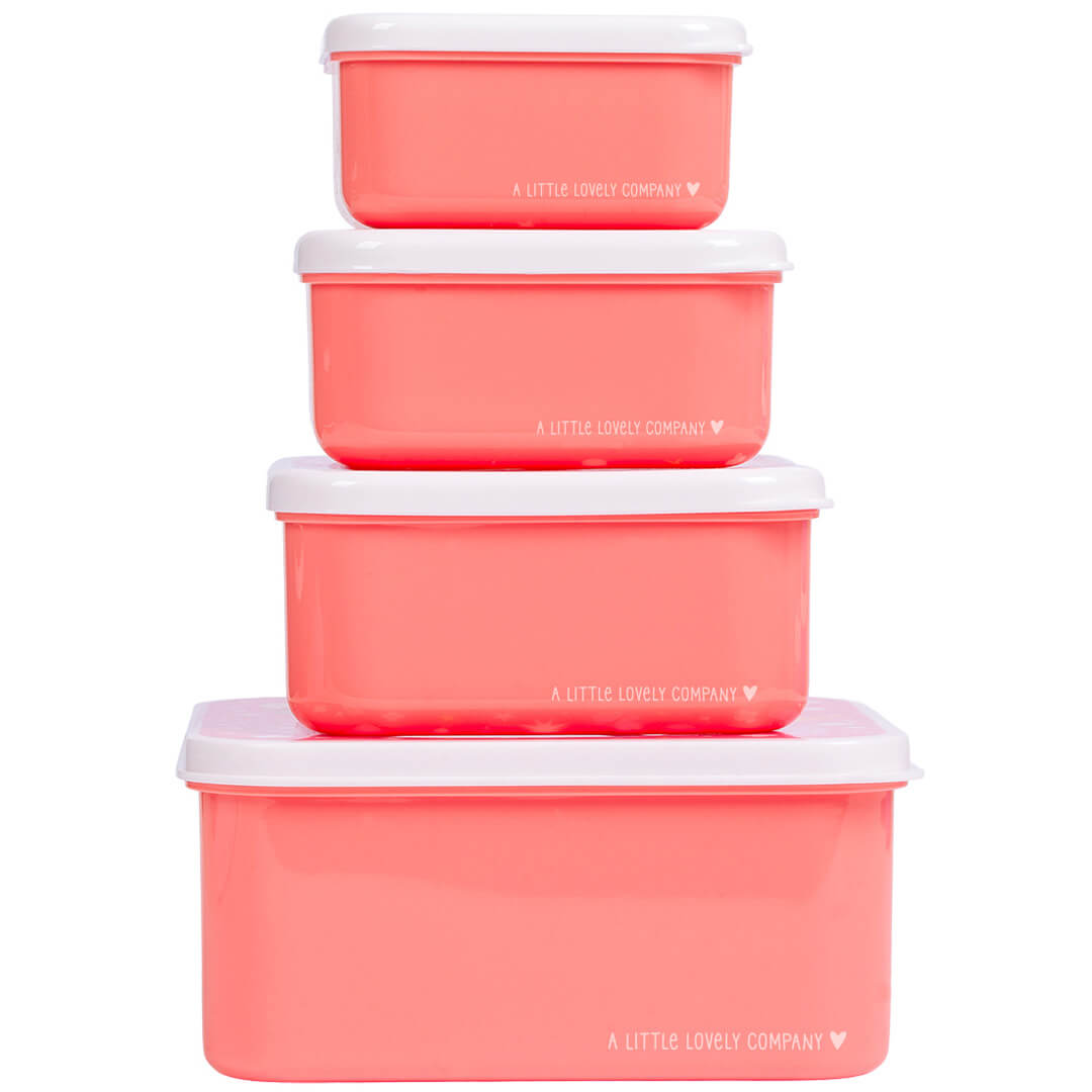 a little lovely company lunchbox set - fun - 4st | SBSEFU75 | 4