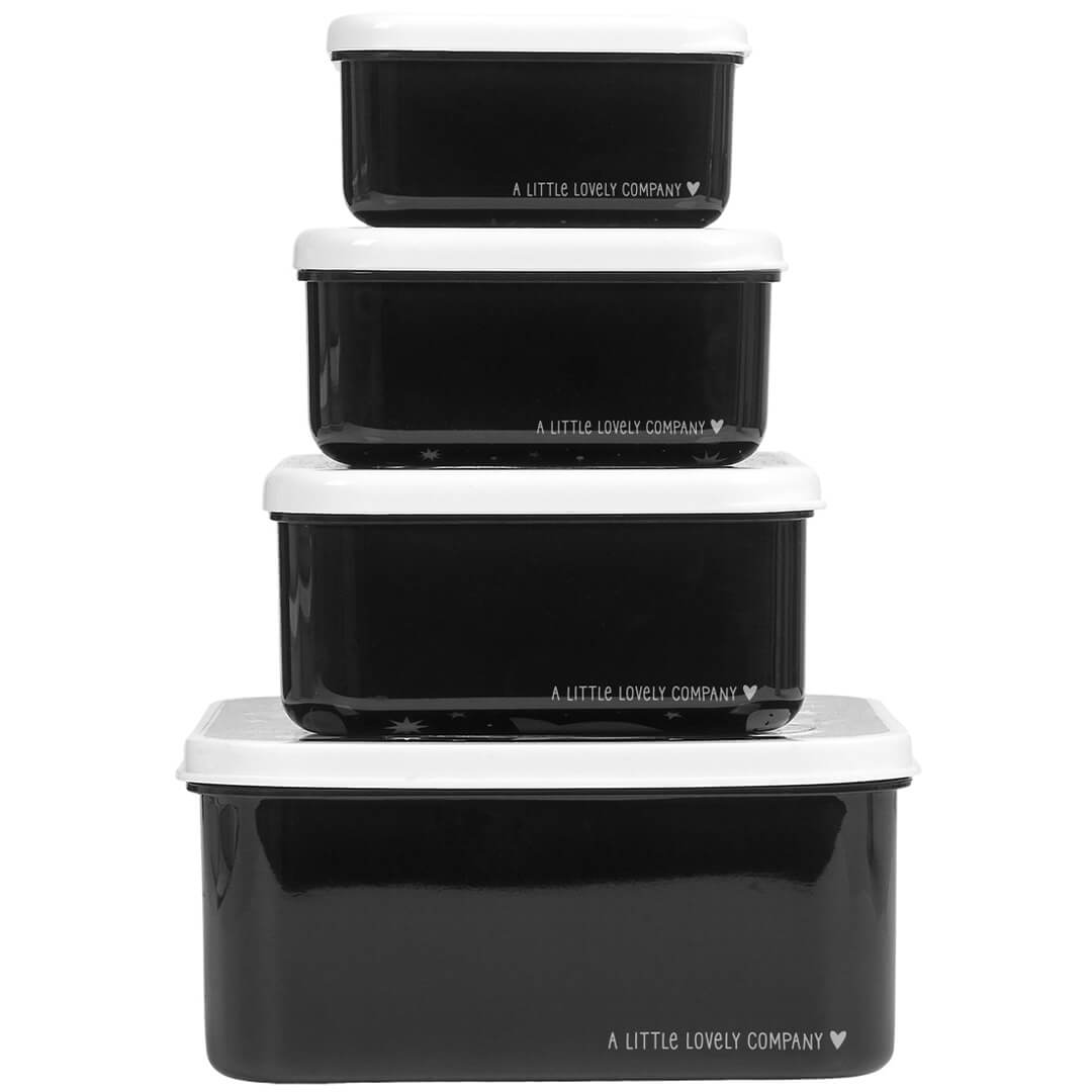 a little lovely company lunchbox set - galaxy - 4st | SBSEGA74 | 4