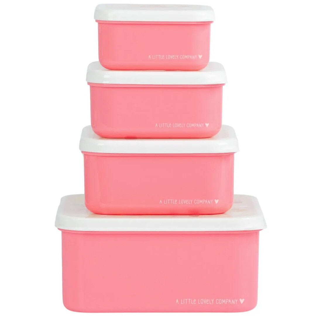 a little lovely company lunchbox set - ijsjes - 4st | SBSEIC61 | 2