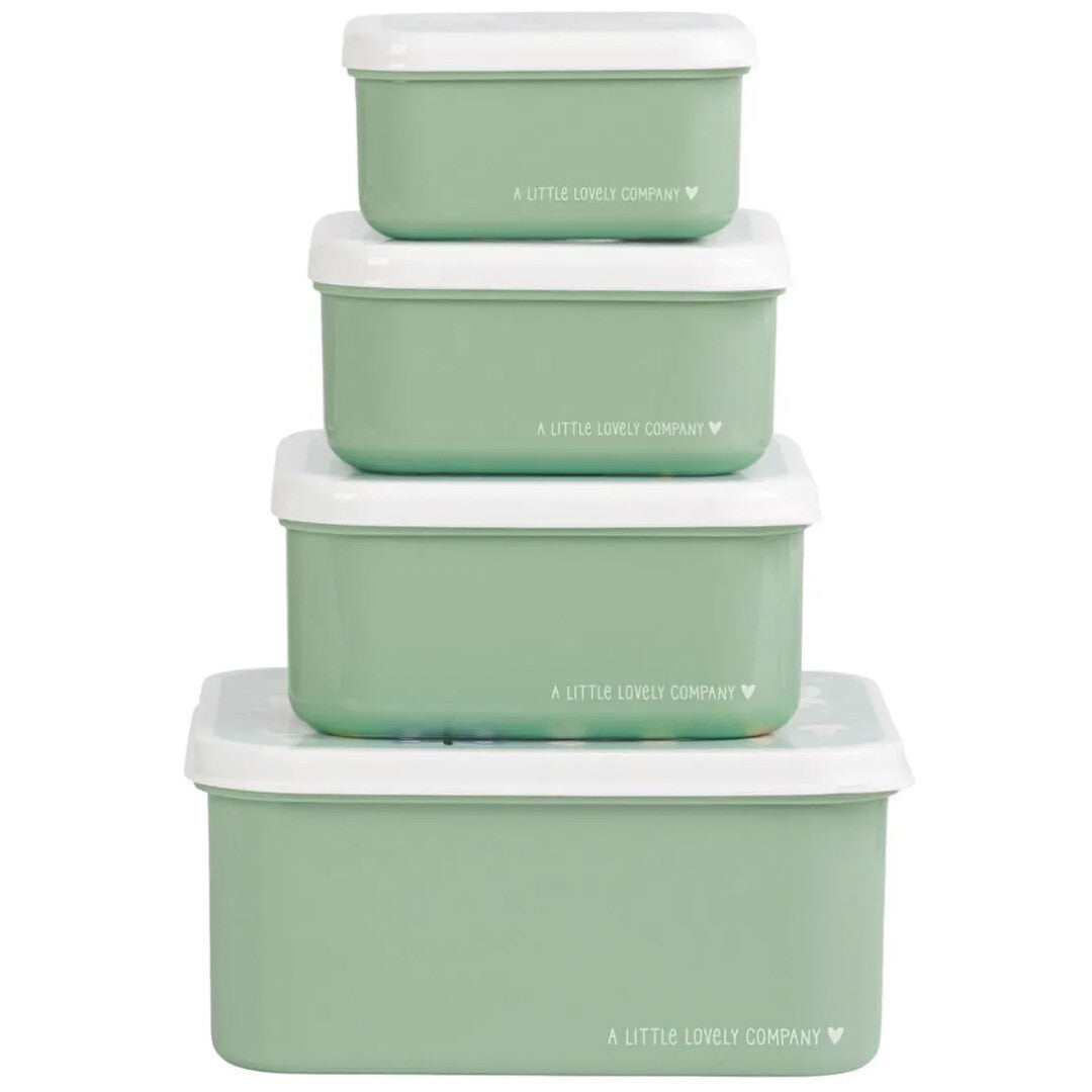 a little lovely company lunchbox set - joy - 4st  | SBSEJO62 | 2