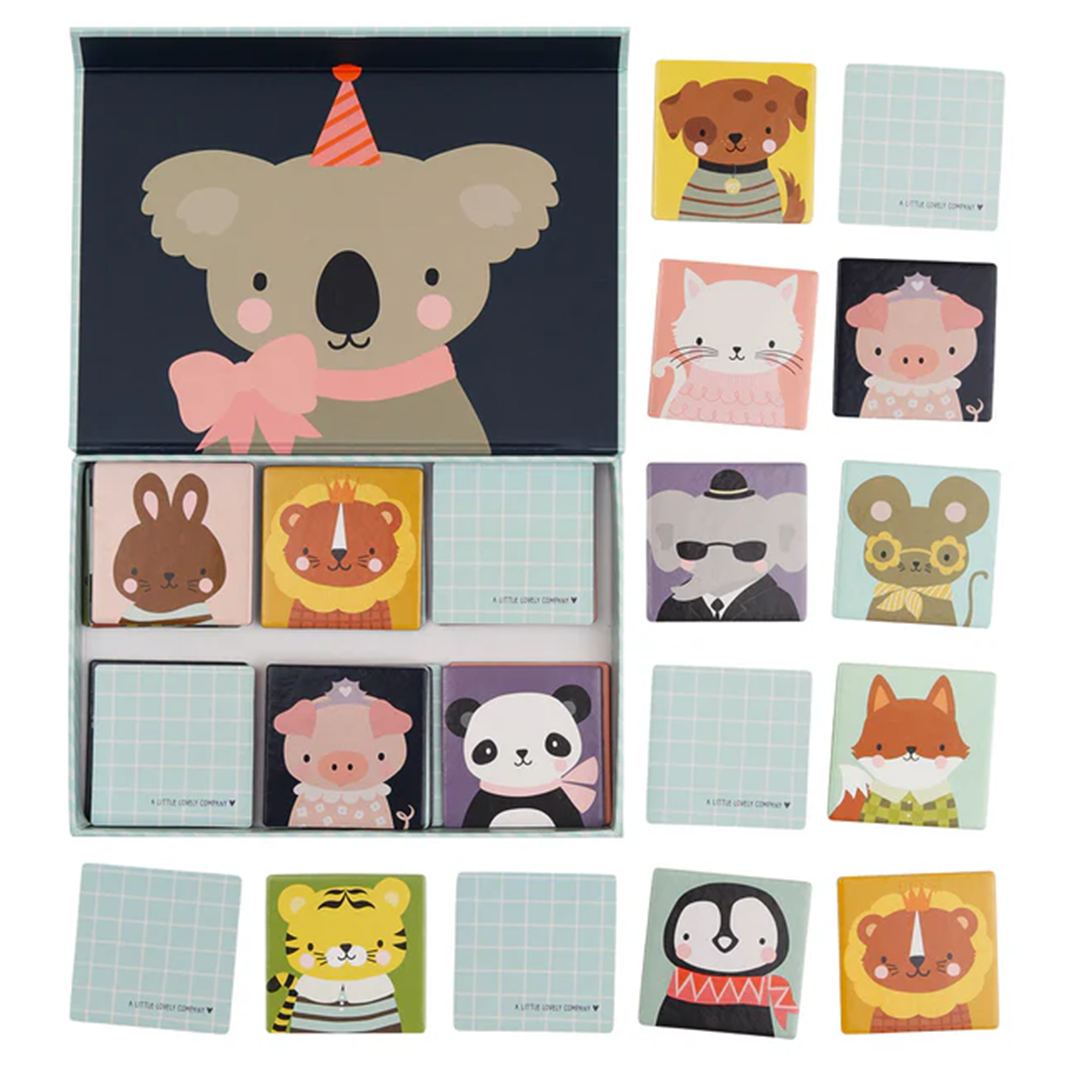 a little lovely company memory - dierenvriendjes - 15x2st | PGMEAF08 | 2