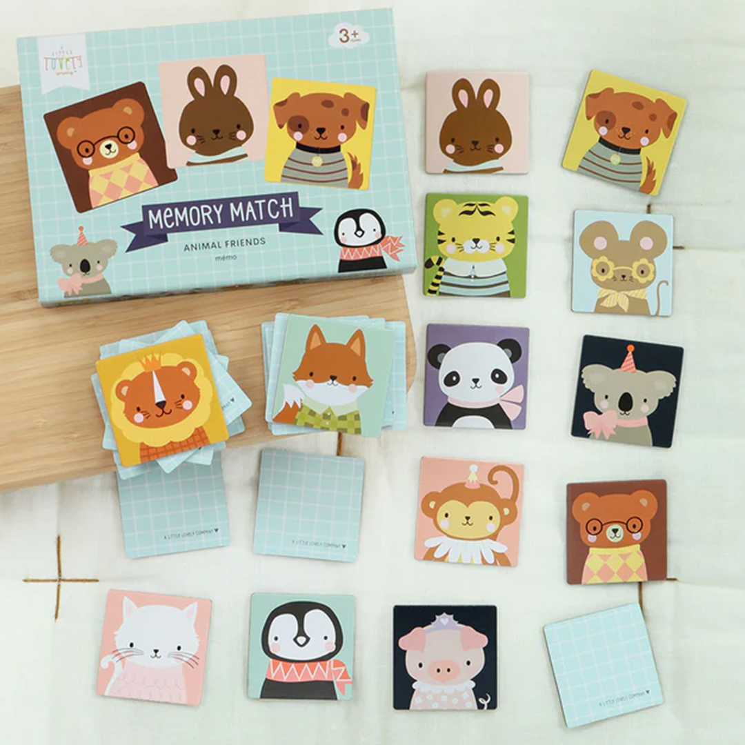 a little lovely company memory - dierenvriendjes - 15x2st | PGMEAF08 | 3
